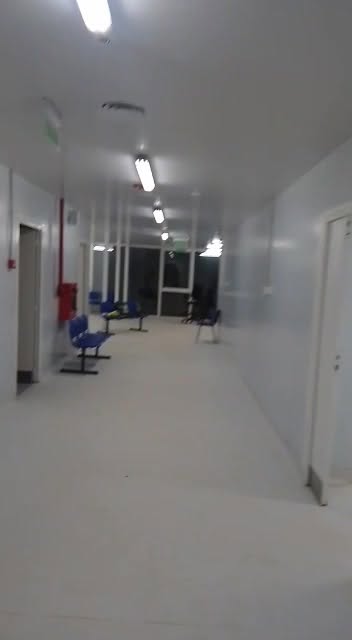 Interior de obra y pasillo técnico realizado por HGP S.A.
